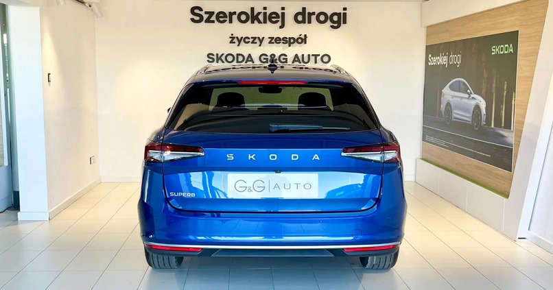 Skoda Superb cena 206950 przebieg: 10, rok produkcji 2024 z Tuchola małe 301